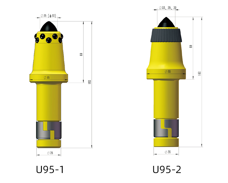 U90 Series-1.38''/φ35mm Shank