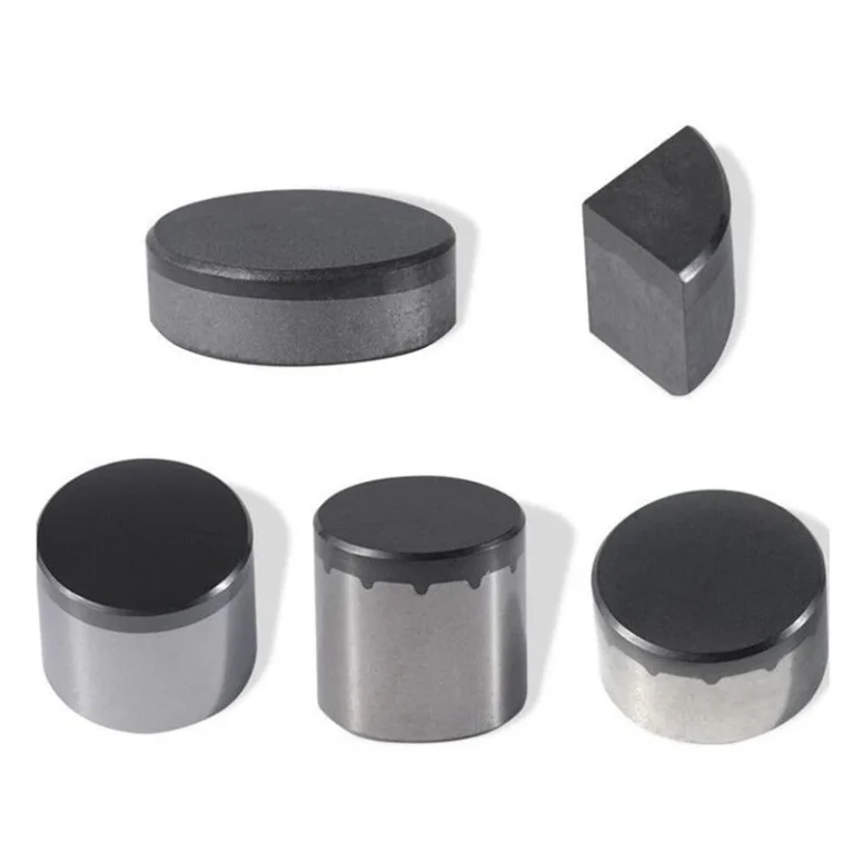 What is the typical lifespan of a PDC cutter used in mining, and how does it compare to other types of drill bits?