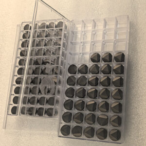 Triangular PDC cutter for oil & gas drilling