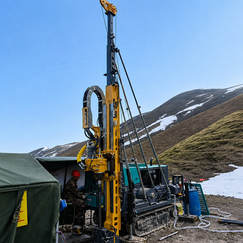 Crawler-mounted fully hydraulic core drilling rig - Image 3