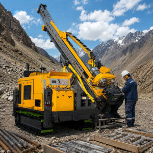 Industrial Hydraulic Core Drilling Rig Diamond Bit Geological Survey
